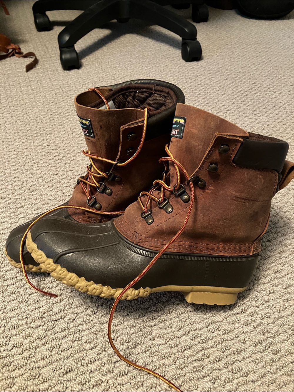 LLBEAN Primaloft Insulated Beat Boots - W's Size 8